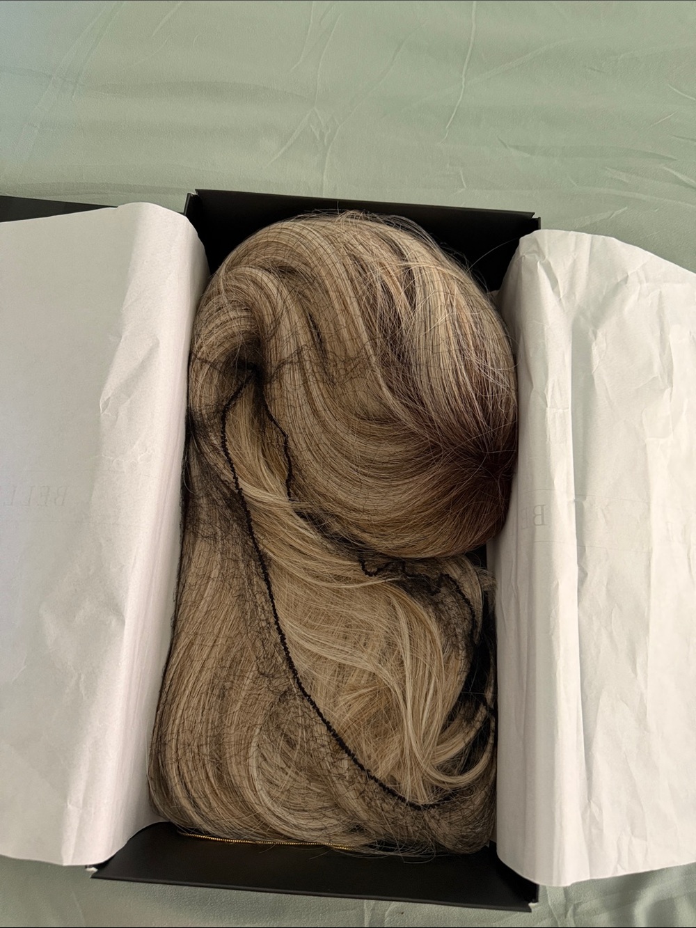 Belle Tress butter beer blonde - approximately 25 inches long - Picture 5 of 10